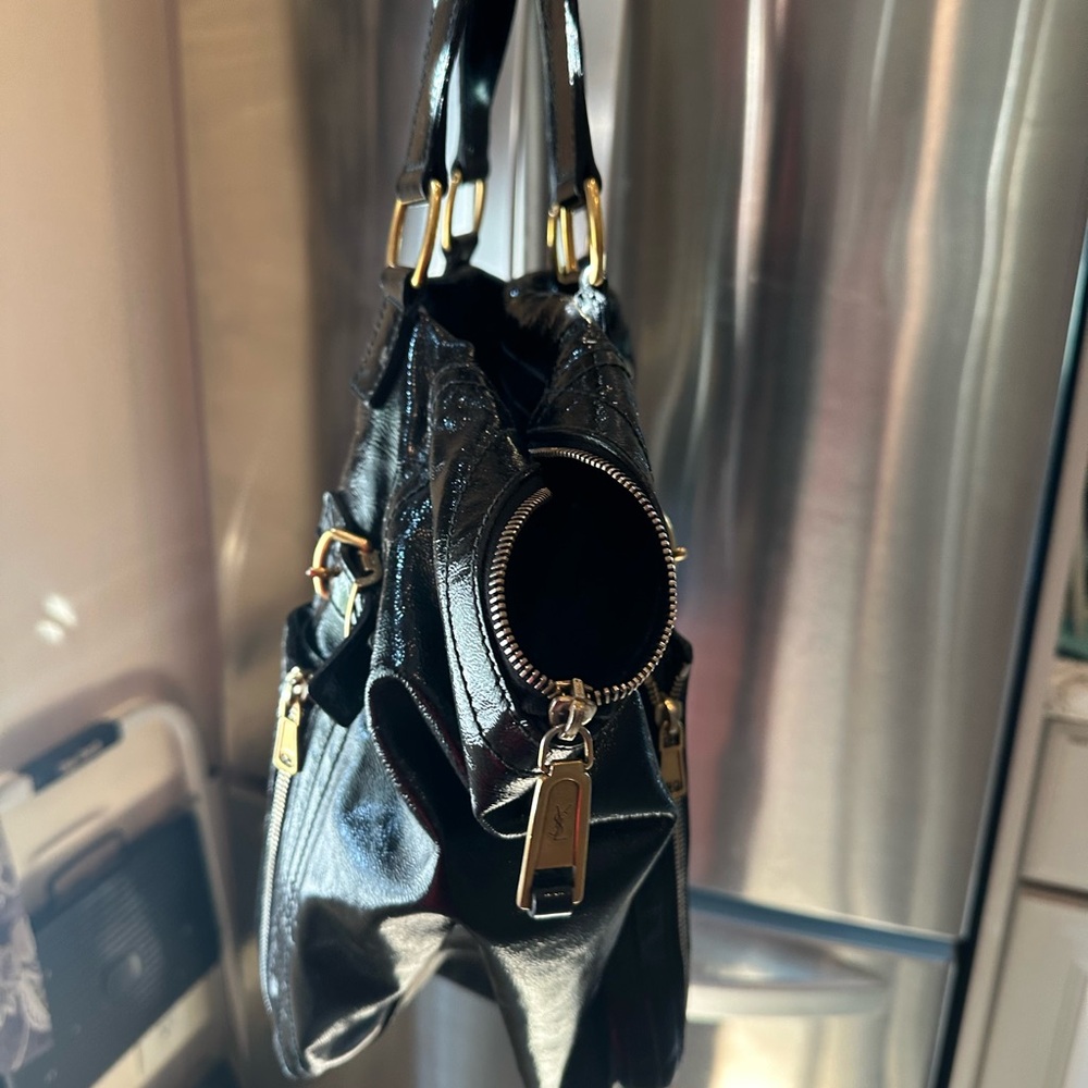 YSL Rive Gauche Leather Tote - Picture 11 of 12